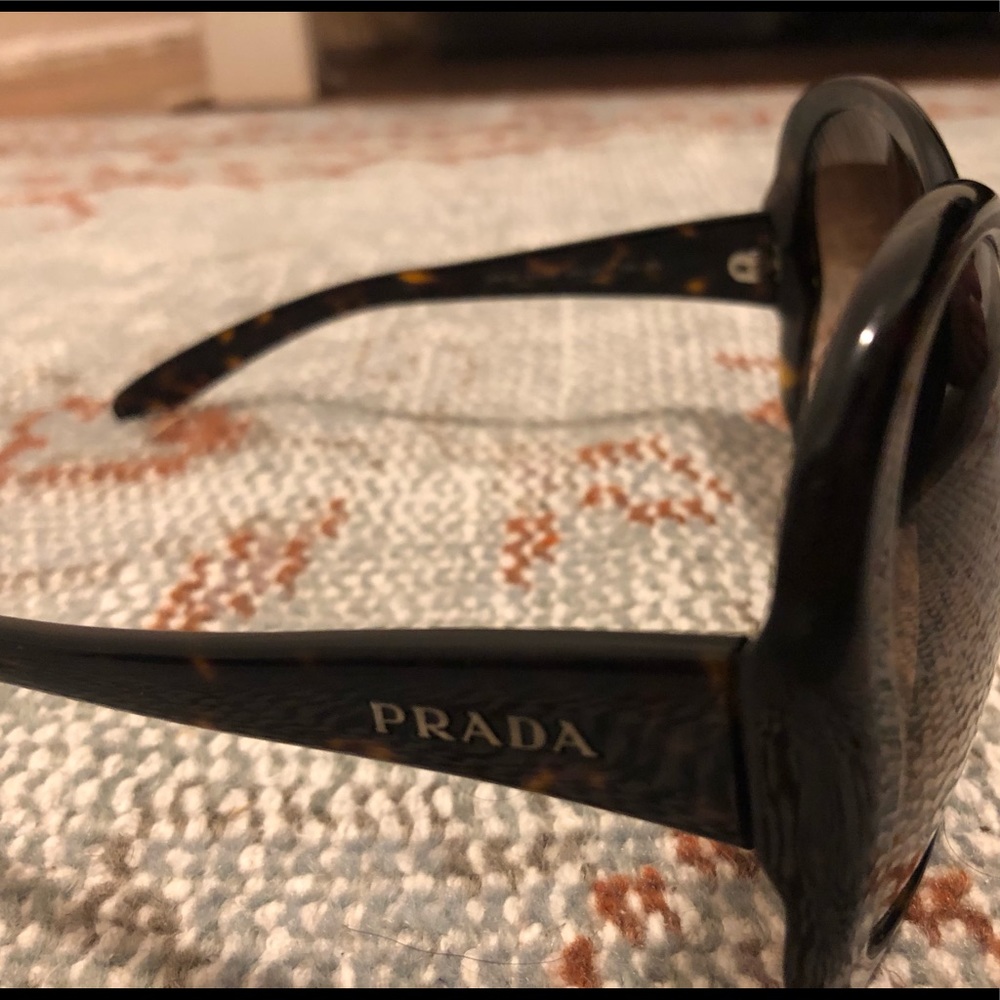 Prada Oversized Butterfly Gradient Sunglasses! - image 3